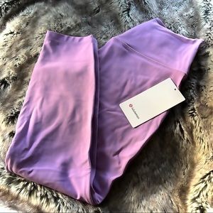 SOLD LULULEMON Align High-Rise Pant 25" - Sz 12 Wisteria Purple NWT